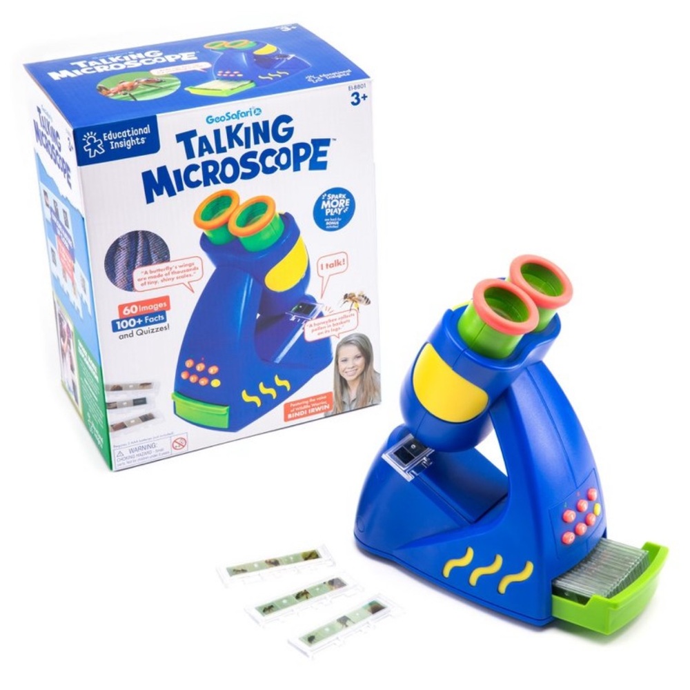 Educational Insights GeoSafari Jr. Talking Microscope STEM Learning Toy age 4+